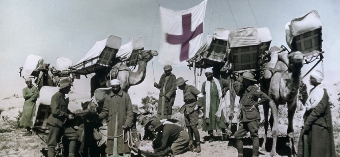 Dosud neznámé fotografie z první světové války ukazují, že nebyla černobílá