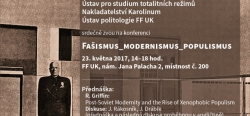Konference Fašismus_Modernismus_Populismus