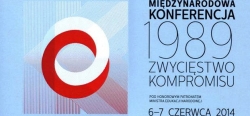 PANT na mezinárodní konferenci "1989 - Vítězství kompromisu" ve Varšavě