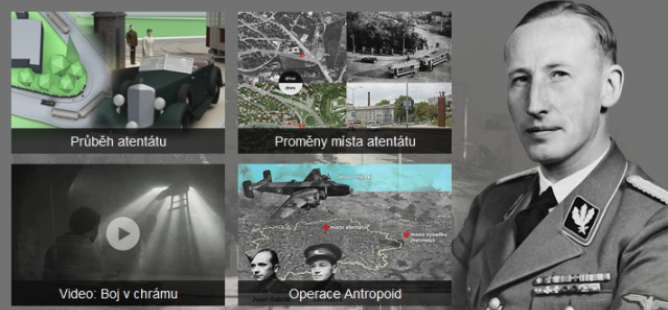 3D animace: Klíčové okamžiky atentátu na Heydricha