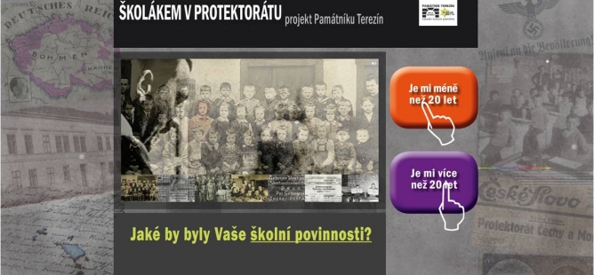 Školákem v Protektorátu - nový projekt Památníku Terezín