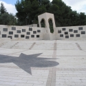 Herzlova hora - památník na vojenském hřbitově