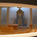 pohled do synagogy v areálu Jad Vašem