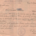 žádost obecního úřadu v Nezdicích z 18.1.1943 ohledně prodeje vozů rodiny Šmídů, která byla uvězněna v tzv. cikánském táboře Lety u Písku