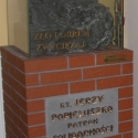 pamětní busta Jerzyho Popieluszka