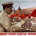 Milovaný Stalin štěstí národa