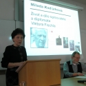 Život, dílo Viktora Fischla a vzpomínky na setkání s ním - autorka Fischlovy biografie Milada Kaďůrková