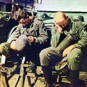 němečtí vojáci při odpočinku