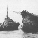 Ark Royal po zásahu torpéda U-81