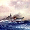 Bismarck se potápí