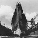 Bismarck v suchém doku