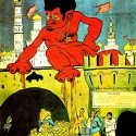 Trockij - antisemitský plakát