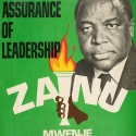 Robert Mugabe - volební plakát z r. 1980; Jan Zajíc