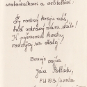 zápis J. Polláka z 16.3.1939