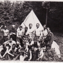 v poddůstojnické škole v Přáslavicích 12.6.1938 - Josef Šimíček vpravo 