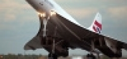 poslední let letadla Concorde