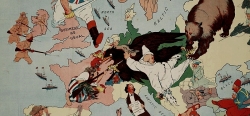 Zabij toho orla! Interpretujte satirickou mapu Evropy v roce 1914