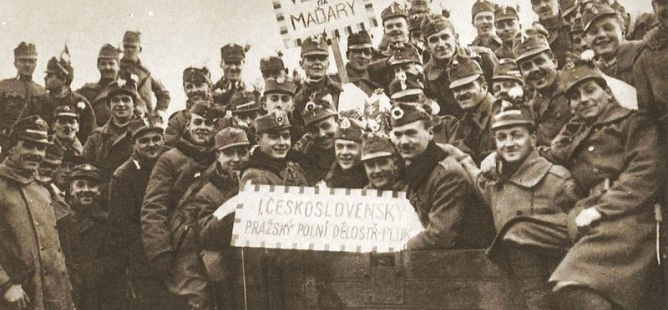 Upevnění hranic ČSR - vojenské konflikty let 1918-19