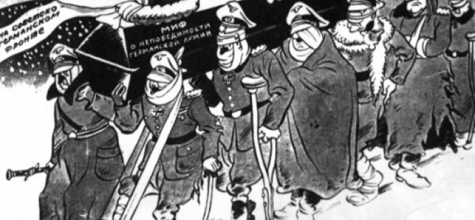 Hitler a jeho smečka v karikaturách Borise Jefimova