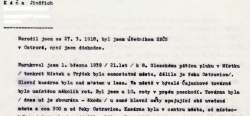 Svědectví Jindřicha Káni o obraně Czajankových kasáren v Místku 14. března 1939