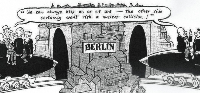  Rozdělené Německo a Berlínská zeď v karikaturách