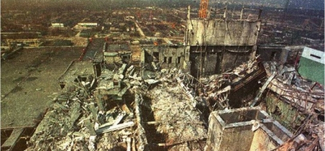 Havárie černobylské jaderné elektrárny v roce 1986