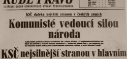 Jan Zábrana – shrnutí voleb v roce 1946