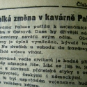 "Velké změny v kavárně Palace"-Denní noviny-16.03. 1939
