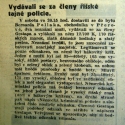 "Vydávali se za členy říšské tajné policie"- Moravský deník-27.06. 1939