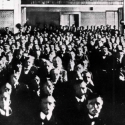 Ustavující  sjezd KSČ  v květnu  1921.