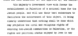 Balfourova deklarace (2.11.1917)