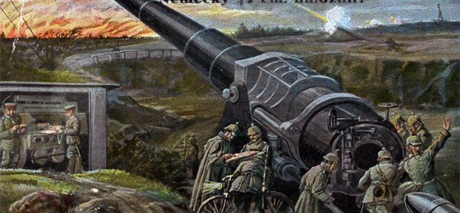 Pohlednice z I. světové války (1914)