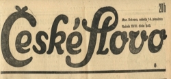 České slovo, 14. 12. 1935