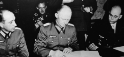 Akt kapitulace Německa v Remeši (7. 5. 1945) 