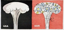 Karikatury Dikobrazu se sovětskou tematikou