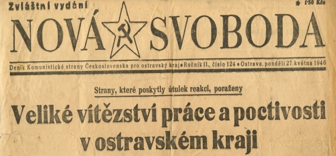 Nová svoboda, 27. 5. 1946