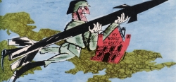 Protizápadní karikatury ze šedesátých let