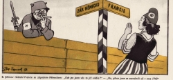 Sovětské propagandistické karikatury v českém vydání z roku 1952