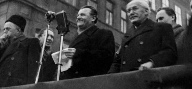 Zdeněk Nejedlý - projev v Lucerně 29.5. 1945