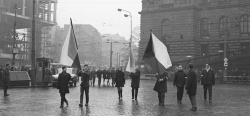 Kolekce dosud nepublikovaných fotografií z tryzny za Jana Palacha (Praha, 20. ledna 1969)