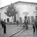 Synagoga po požáru z 21. - 22. 7. 1941.