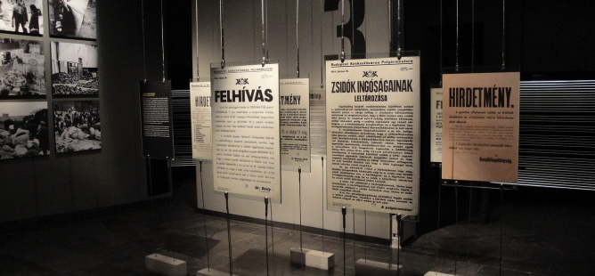 Fotogalerie Holocaust Memorial Center v Budapešti